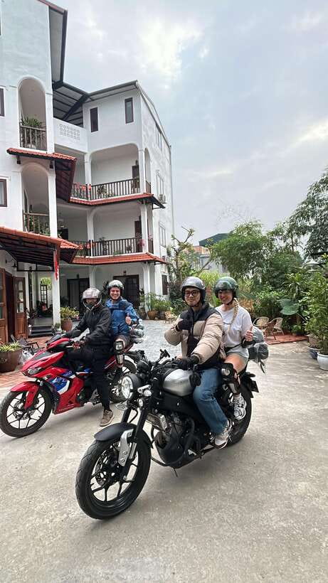 1 Day Ha Giang Loop Tour by Motorbike with Easy Rider - Real - Pickup to Quan Bạ: Twin Mountains, Handicrafts, and Snack Breaks