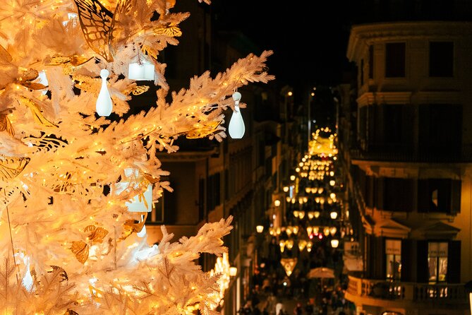 2h Xmas Lights Panoramic Vespa Sidecar Tour - A 2-hour Rome Christmas night ride from Repubblica to Navona