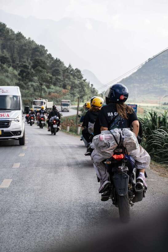 3 Days Motorbike Ha Giang Cheers Tour - Day 3: Ma Pi Leng, Sky Path, and Du Gia Waterfall Swimming
