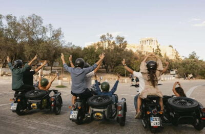 Acropolis of Athens: 60′ Tour in a Vintage Motorcycle - Price and value: $206 for up to two people