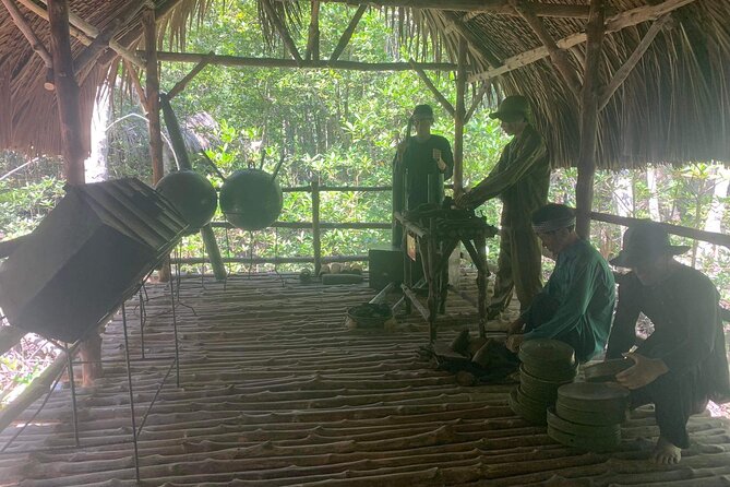 Can Gio Mangroves - Monkey Island by Motorbike and Scooter - Can Gio beach and Cao Dai pagoda: a calmer close to the day