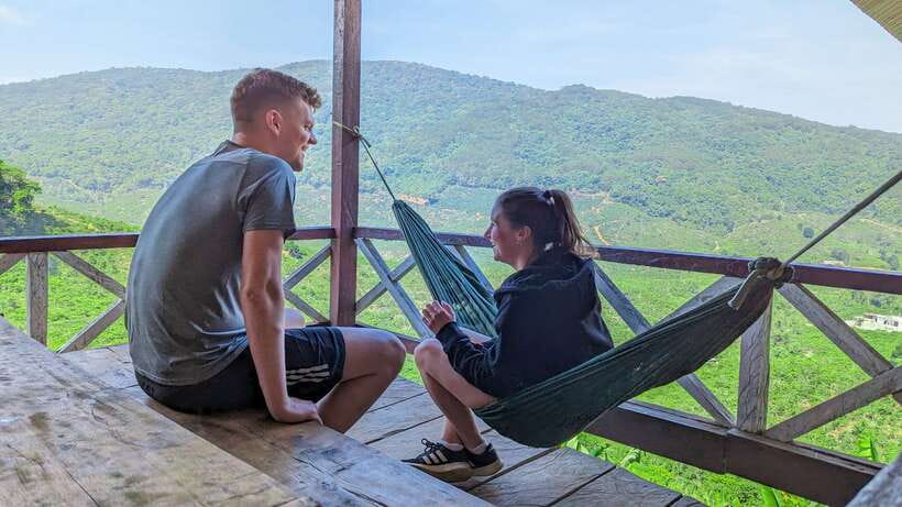 Dalat Countryside Motorbike Day Tour–Coffee Farms & Pagodas - Truc Lam Zen Monastery: quiet time with a view