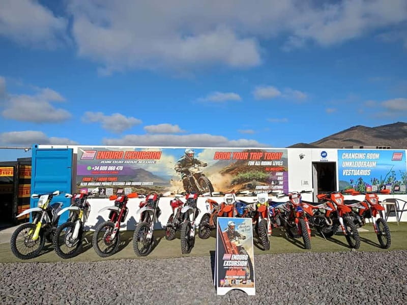 Enduro Motorbike Adventure Trip Tenerife - How the guide shapes your day: beginner to hard enduro