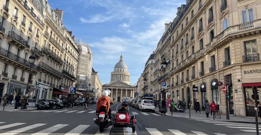 Explore Paris in Style: Custom Sidecar Tours - Why a vintage sidecar works so well in Paris