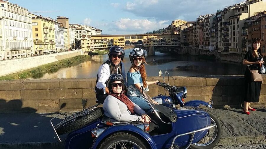 Florence Vintage Motorcycle Sidecar ride - Morning or Sunset - Key highlights worth planning for