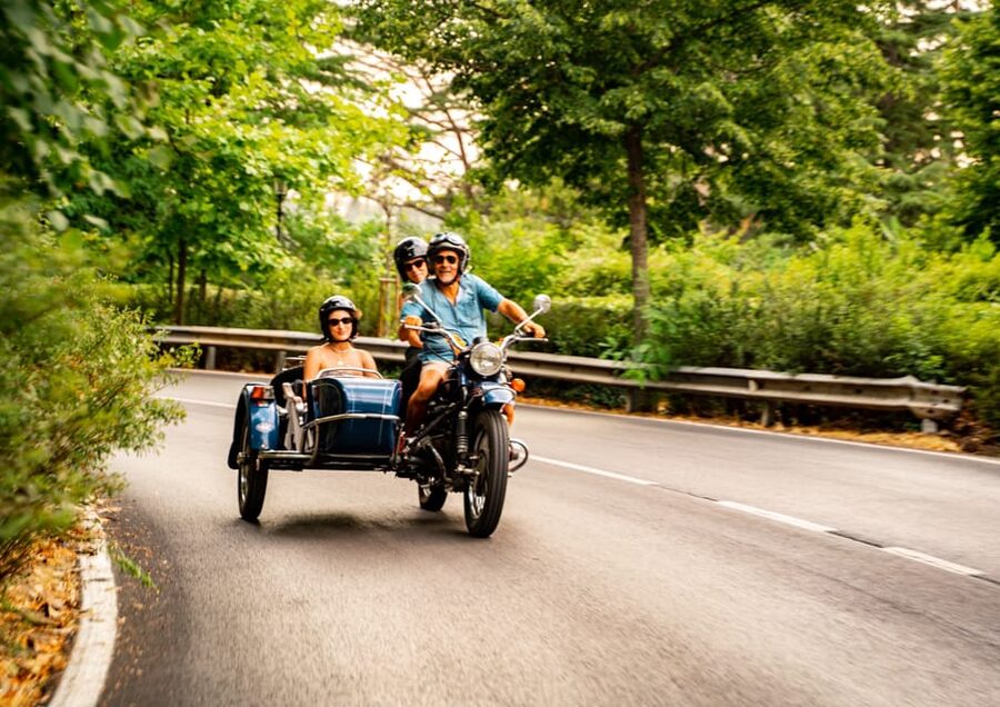 Florence Vintage Motorcycle Sidecar ride - Morning or Sunset - The Porte entrances in Oltrarno: a fast history primer
