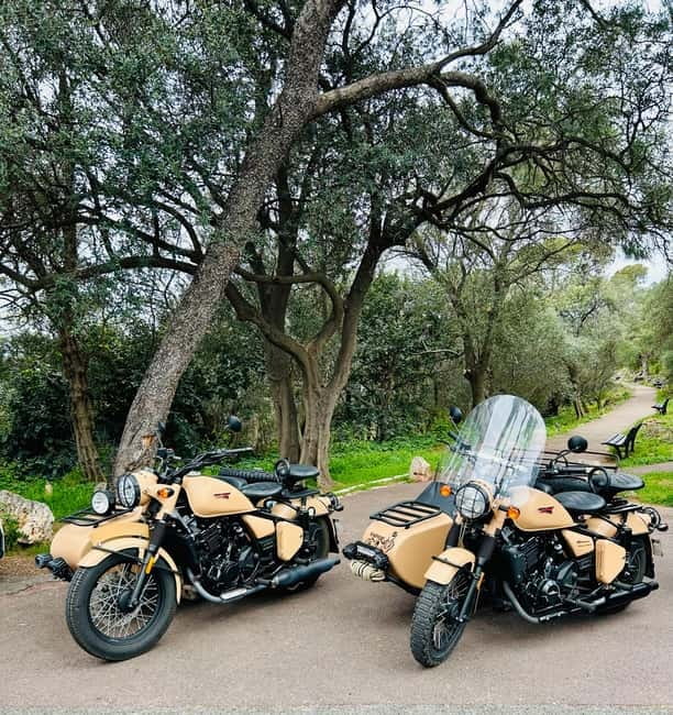 French Riviera City Tour by Sidecar - Mont-Boron and Villefranche-sur-Mer: the Riviera photo stop duo