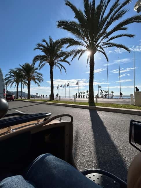 French Riviera City Tour by Sidecar - Start at Nice’s Quai des États-Unis and the Place Masséna mood