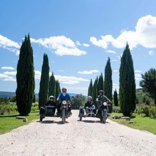 From Aix-en-Provence: 2-Hour Wine & Scenery Sidecar Tour - Entering the rhythm: pickup points and how the ride starts