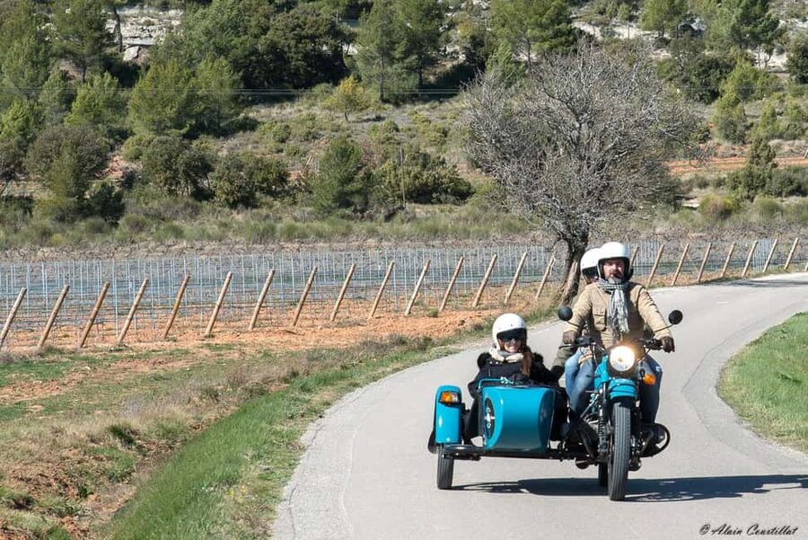 From Aix-en-Provence: 2-Hour Wine & Scenery Sidecar Tour - Vineyard time at the winery: tasting, the terroir story, and a surprise