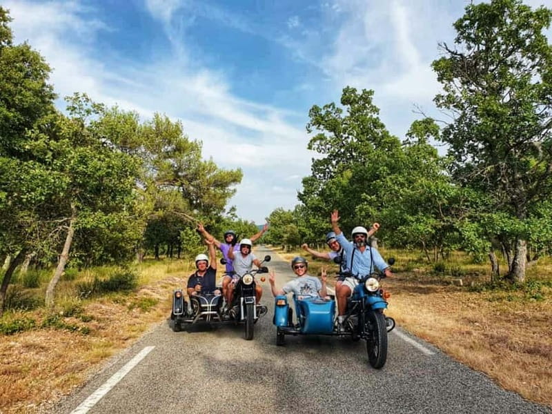 From Aix-en-Provence: 2-Hour Wine & Scenery Sidecar Tour - Value for $148: what you’re paying for
