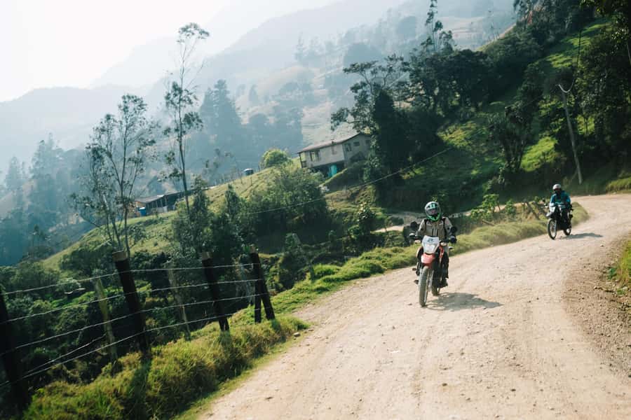From Bogota: Mountains & Valleys Off-Road Motorcycle Tour - The Curve-Filled Climb: Misty Mountains and Viewpoints