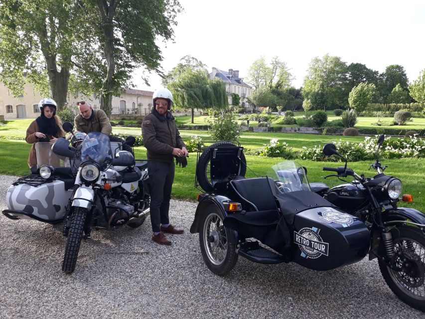 From Bordeaux: Médoc Vineyard and Chateau Tour by Sidecar - From Bordeaux to the Médoc: The Fast Switch to Countryside Time