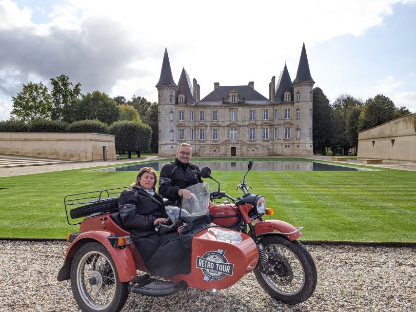 From Bordeaux: Médoc Vineyard and Chateau Tour by Sidecar - The Chateau Visit and Wine Tasting: What You Actually Get