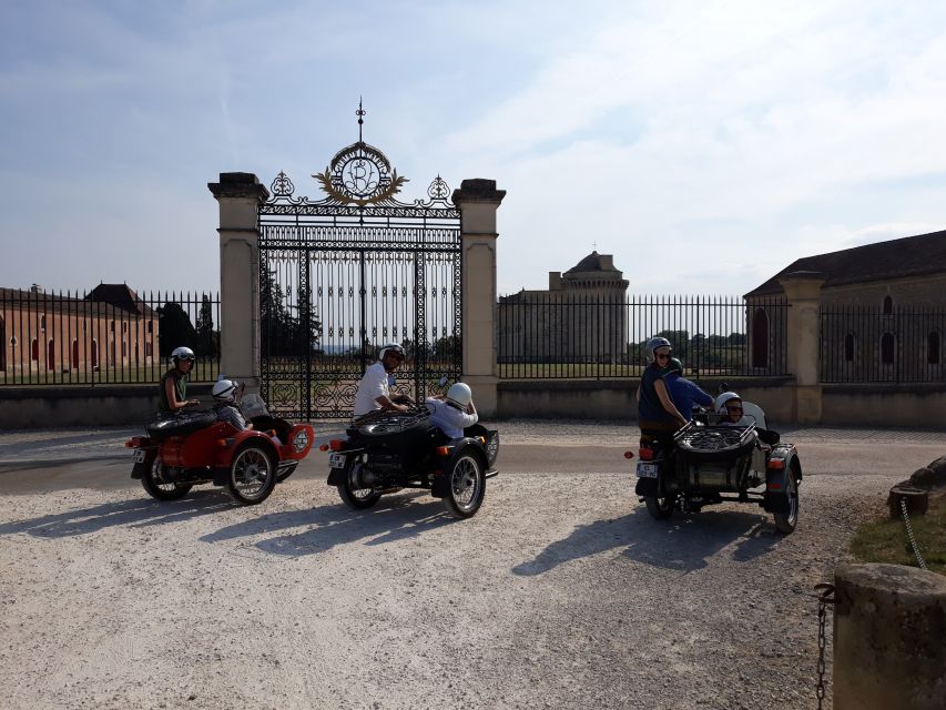 From Bordeaux: Saint-Emilion Wine Tour in a Sidecar - Vintage sidecar logistics: how to sit, swap, and stay comfortable