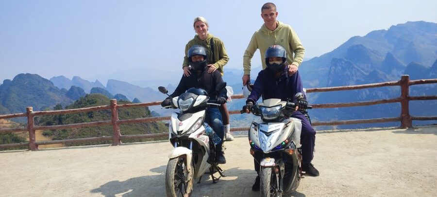 From Hanoi: Ha Giang Loop 4-Day Motorbike Tour - Day 2: Ma Pi Leng Pass, Nho Que River Boat Ride, and Du Gia Waterfall