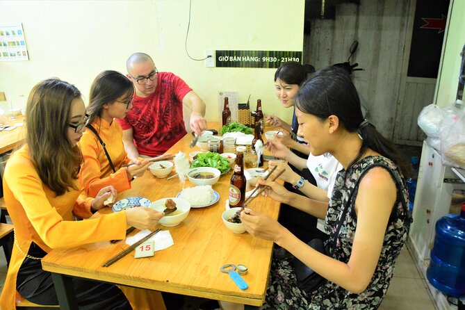 Hanoi Motorbike Tour Led By Women: Hanoi Motorbike Food Tours - Train Street Energy at Ngõ 224 Lê Duẩn: Food Stops Between Daily Life