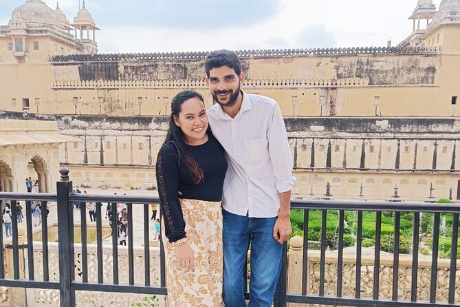 Jaipur Full-Day Motorbike Tour for Solo Female Travelers - City Palace walk: royal courtyards and real Jaipur architecture
