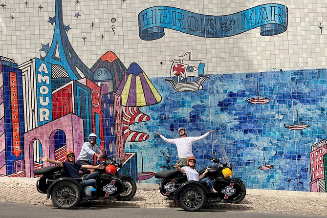 Lisbon: Private Experience Motorcycle Sidecar Tour - Near Cais do Sodré: Colorful Murals by Transit