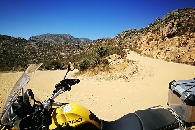 Motorbike adventures on a dual purpose motorbike in the Garden Route and Karoo. - Price and value: why $313.28 can be fair here