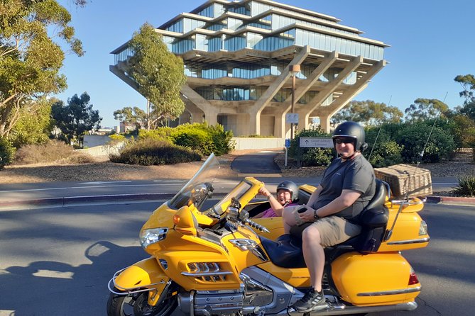 Private La Jolla Tour by Sidecar - Geisel Library, Mormon Temple views, and the UCSD intro