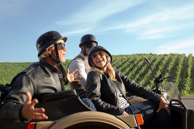 Private Sidecar Brewery Tour through Temecula - Traveling in a Luxury Tandem Sidecar: The Fun Part