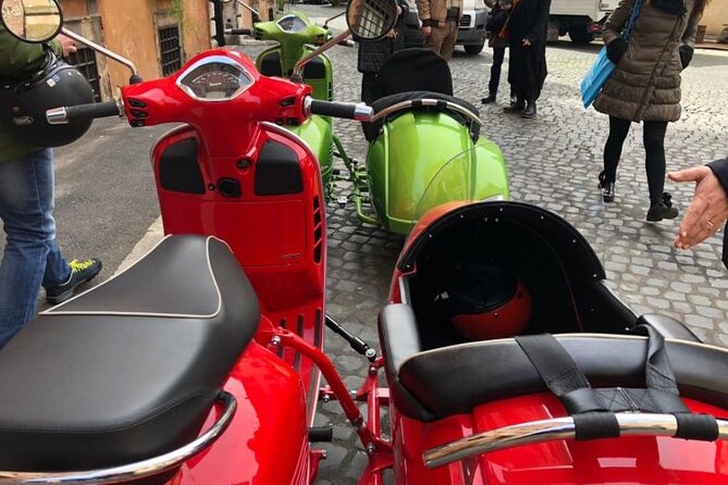 Rome City Highlights & Hidden Gems: Vespa Sidecar Guided Tour - Meet, Get Geared Up, and Start With a Real Italian Ride