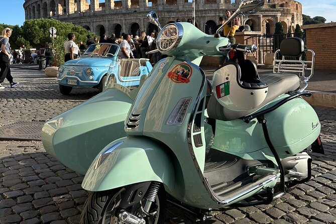Rome Private Tour in a Vintage Vespa Sidecar Style for 90 Minutes - Trevi Fountain Photo Stop: More Than a Coin Toss