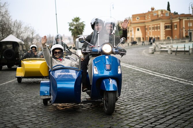 Rome Vespa Sidecar Food Tour with Local Tastings - Piramide Cestia and gelato: an ancient oddball plus something sweet