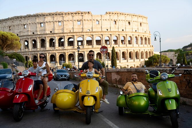 Rome Vespa Sidecar Tour — 90-Minute City Highlights Tour - Fontana dell’Acqua Paola on Janiculum Hill: the best scenery payoff