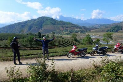 Sapa Full Day Motorbike Tour - Stop 1: Thác Bạc Waterfall and the roadside scenery that makes the ride worth it