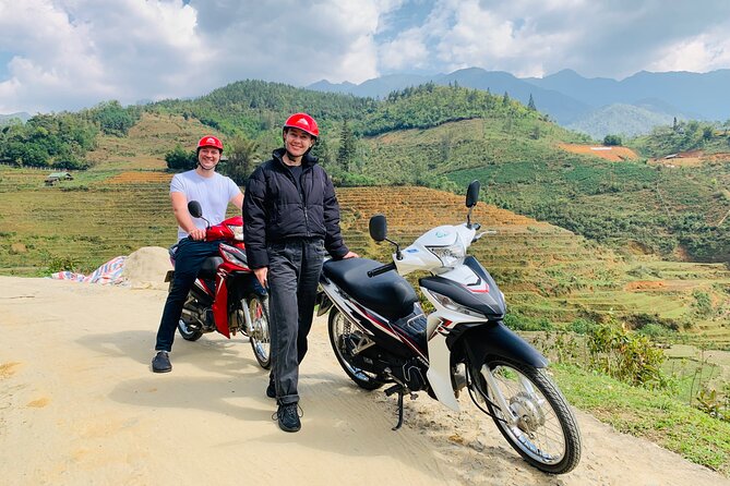 Sapa Motorbike Tour With Local Guide 1 Day - Waterfalls, Villages - Tram Ton Pass and the Golden Stream walk toward Love Waterfall
