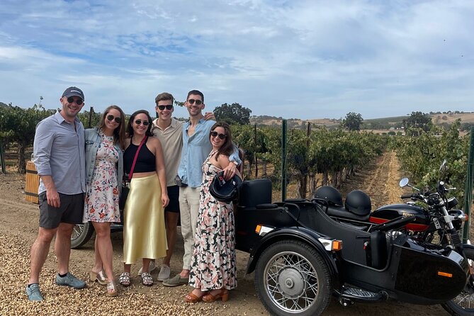 Scenic Sidecar Vineyard Adventure San Luis Obispo - Book It If You Want a Fun Date and Real Context