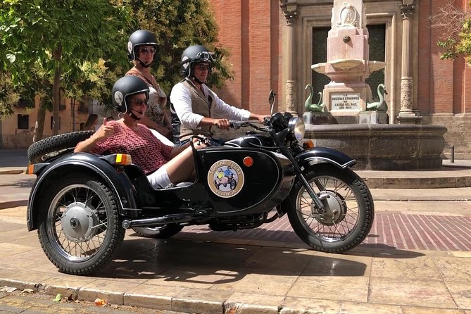 Valencia Highlights on a Vintage Sidecar with local driver - First Stop Energy: Valencia Cathedral for Quick Photos and Context