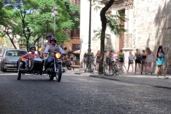 Valencia Highlights on a Vintage Sidecar with local driver - Mercat Central de Valencia and La Lonja de la Seda: Where Power Looked Like Beauty
