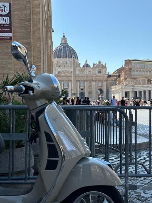 Vespa Sidecar Tour: Express Highlights of Rome - Colosseum Exterior Stop: 15 Minutes for Views and Real Stories