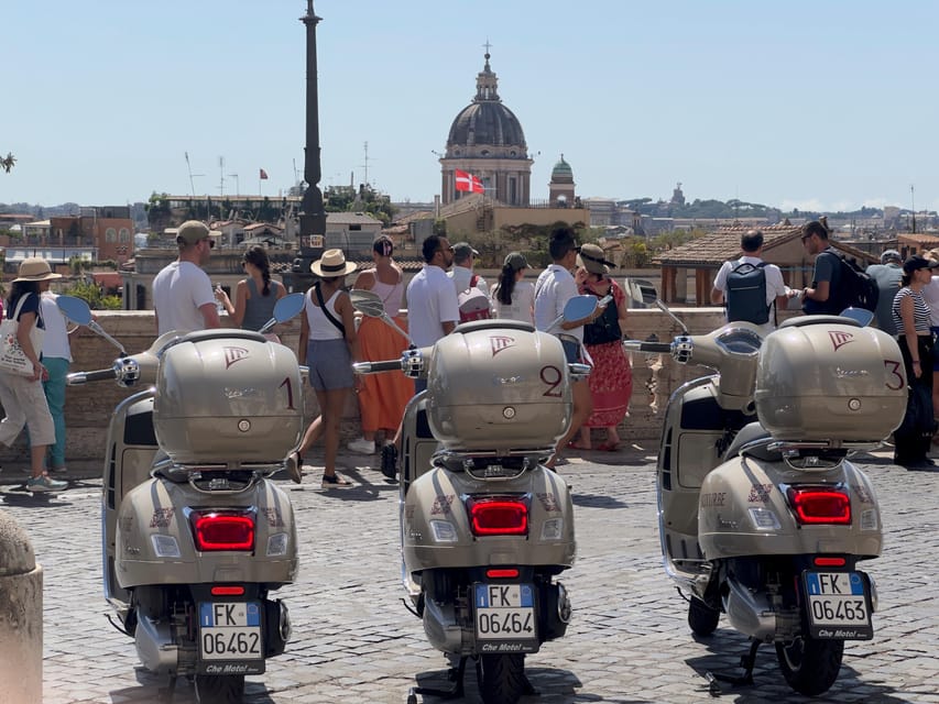Vespa Sidecar Tour: Highlights of Rome - Piazza Venezia and the Altar of the Fatherland View