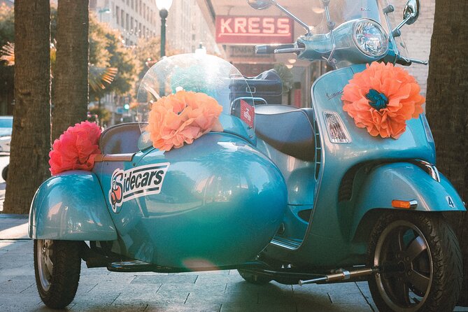 VESPA SiDECAR Tour in San Antonio with Tacos - Why a Vespa and Sidecar Tour Fits San Antonio So Well