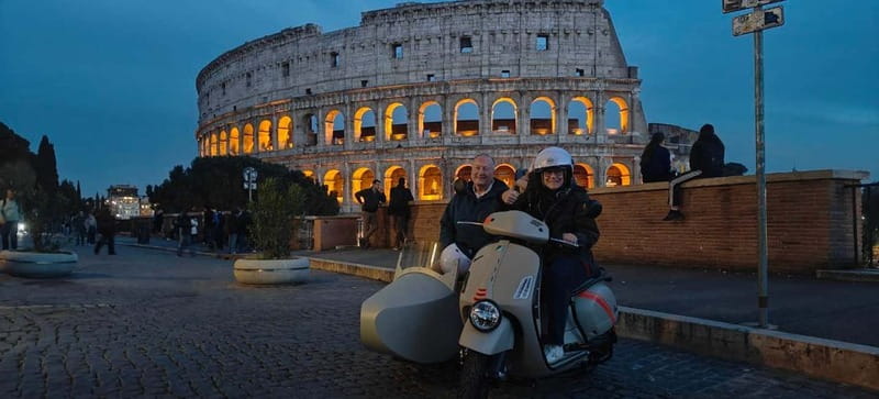 Vespa Sidecar Tour: Rome by Night - Vespa Sidecar at Night: Why This Rome Route Works