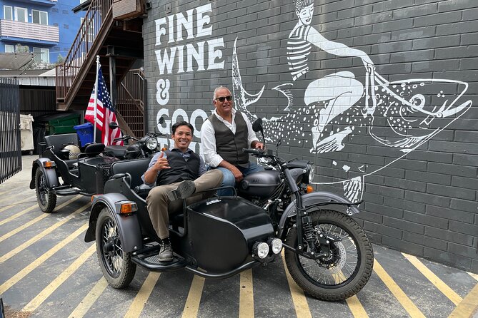 Wine Tasting Sidecar: 2.5-Hour Private Tour in San Diego - A 2.5-hour private sidecar ride with wine stops built in